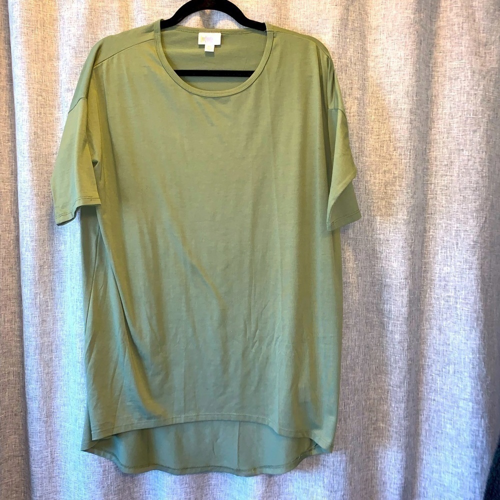 *Women’s olive green xsmall lularoe Irma(tunic)
